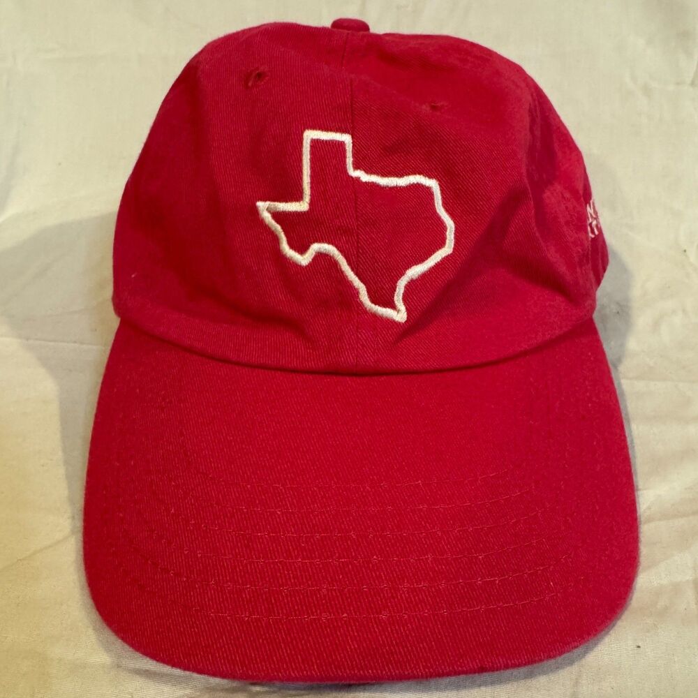 La Cantera Resort Spa Hat Pink Texas Outline Map Embroidered Dad Cap Adjustable